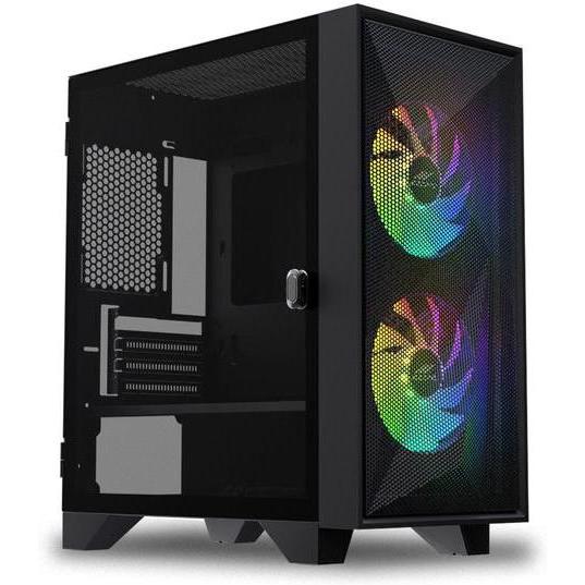 OCPC Scura Mesh M-ATX ARGB PC Case Black