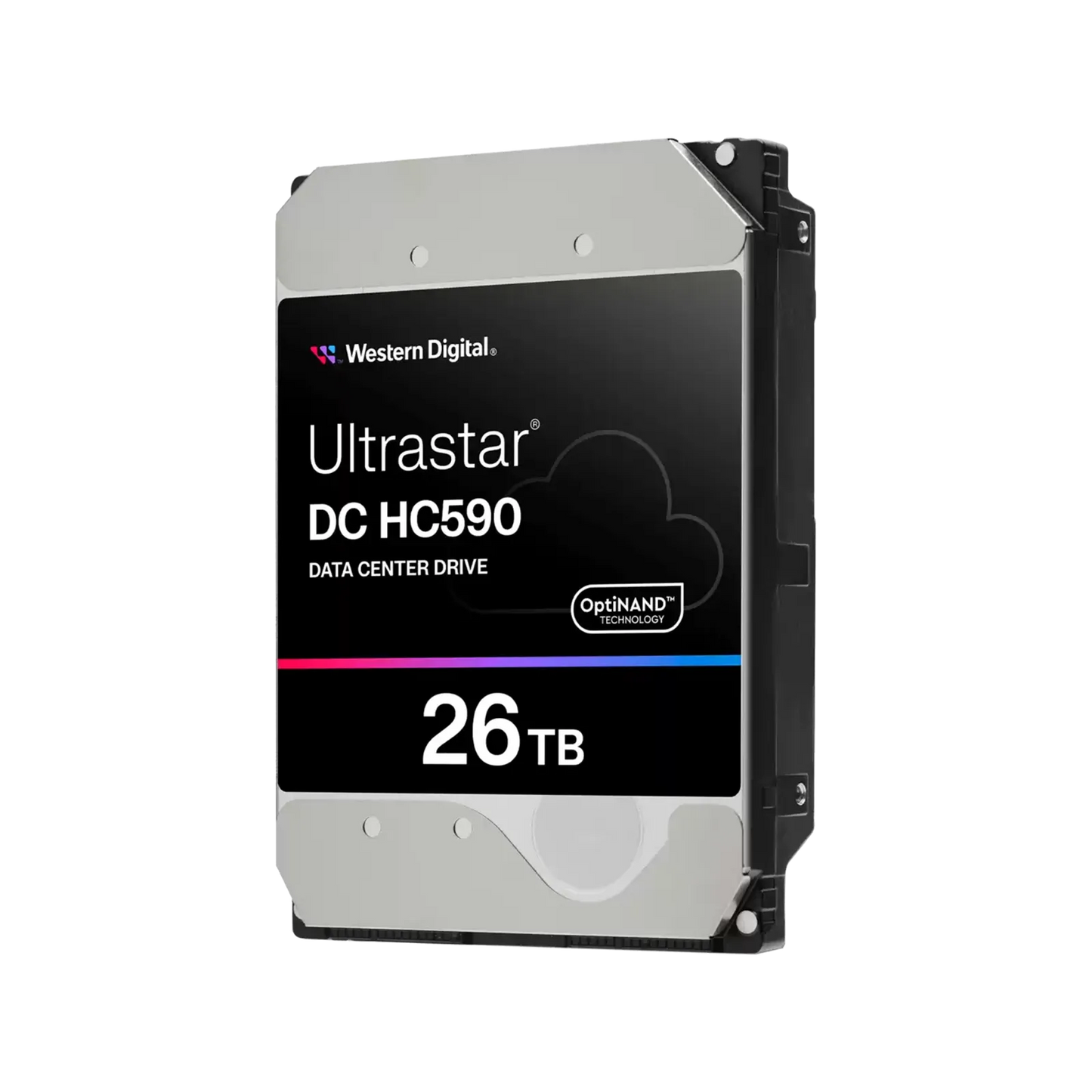 Western Digital Ultrastar DC HC590 26TB SATA 6Gb/s 3.5" Enterprise Hard Drive – 512e, 7200 RPM, WD Enterprise HDD