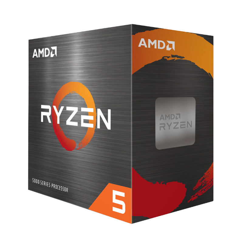 AMD Ryzen 5 processor box on a white background