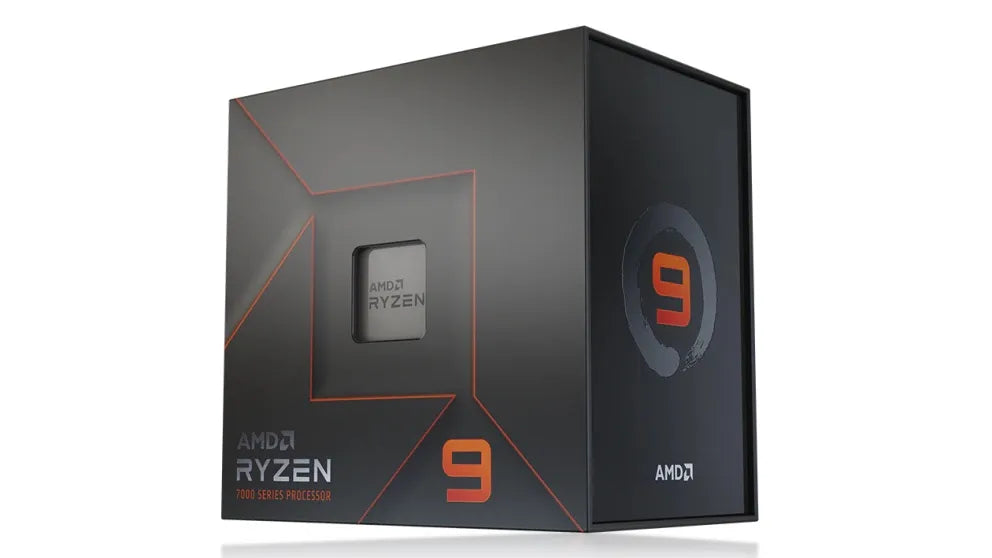AMD Ryzen 9 7900x 5nm SKT AM5 CPU; 12 Core/24 Thread Base Clock 4.7GHz; Max Boost Clock 5.0GHz ;76 MB Cache; Radeon Graphics; No