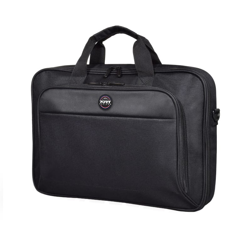Port Hanoi II Black 15.6" Clamshell Bag