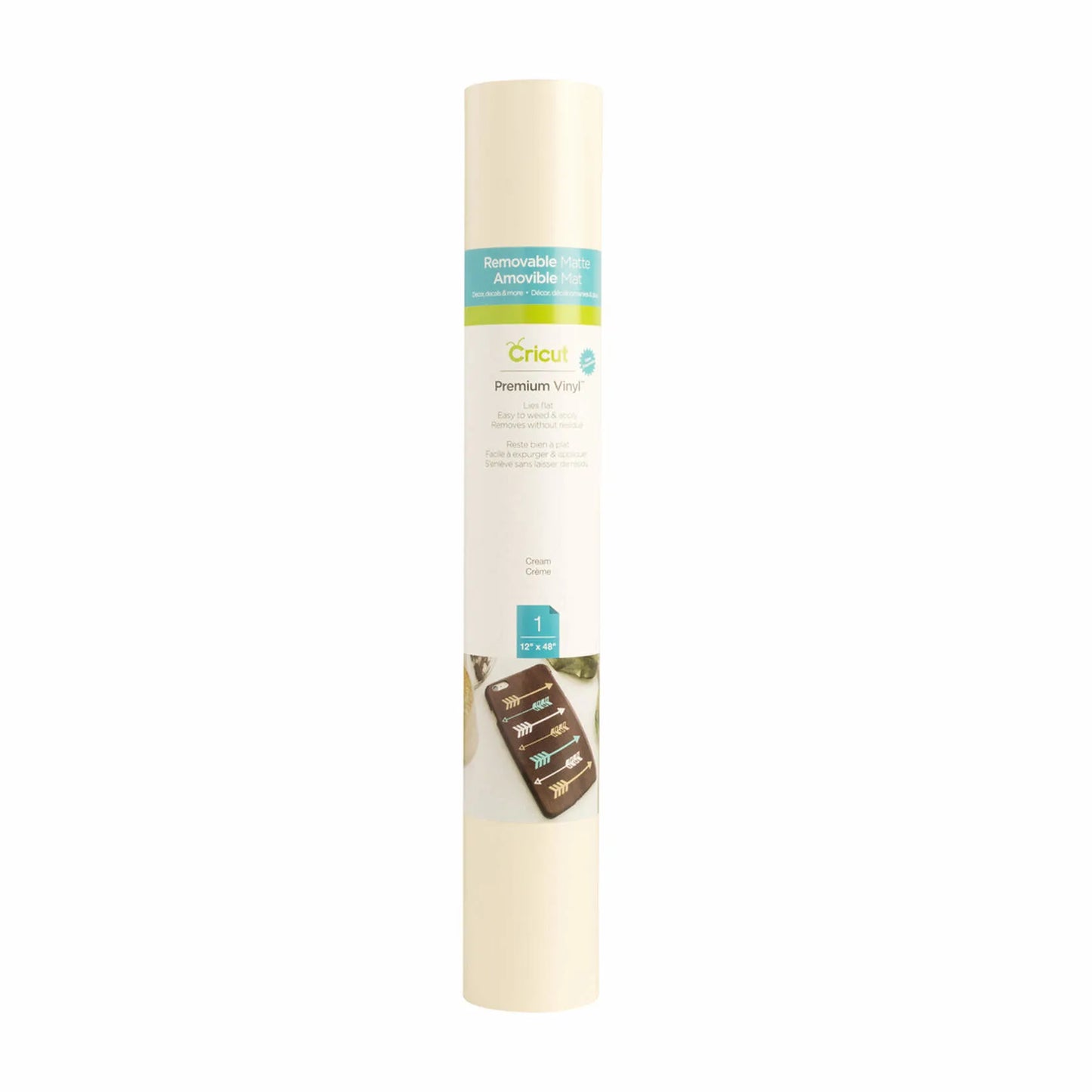 2004306 - Cricut Premium Vinyl Removable 30x120cm (Cream)