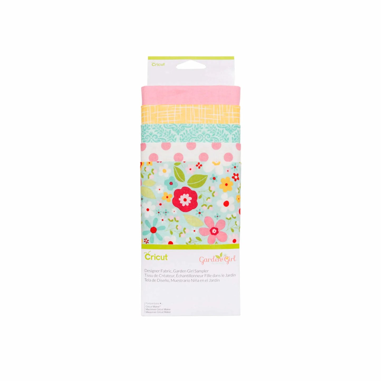 2004216 - Cricut Designer Fabric Sampler Garden Girl 30x66cm