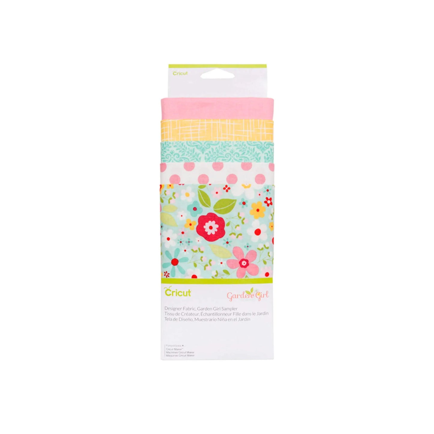 2004216 - Cricut Designer Fabric Sampler Garden Girl 30x66cm