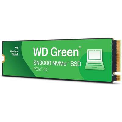 SanDisk WD Green SN3000 1TB NVMe SSD – PCIe Gen4, QLC, M.2 2280, Internal Solid State Drive