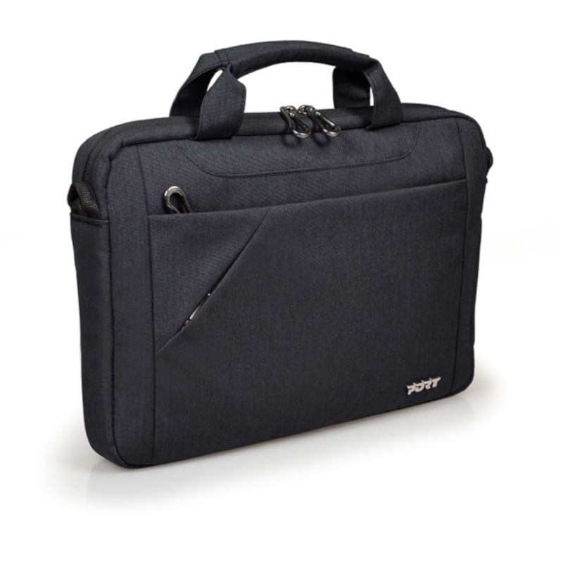 Port Sydney Black 10/12" Toploader Bag