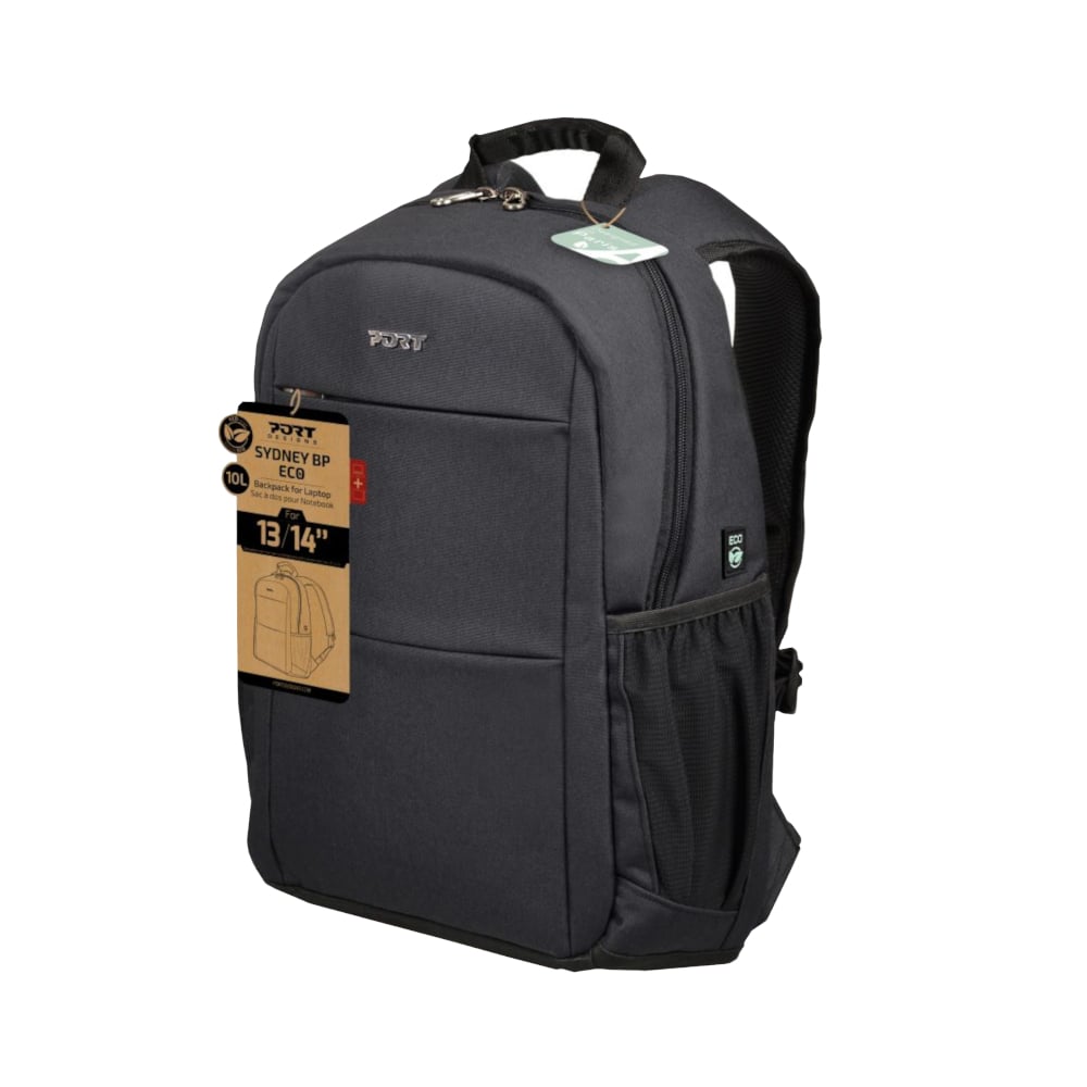 Port Sydney 14" Black Backpack