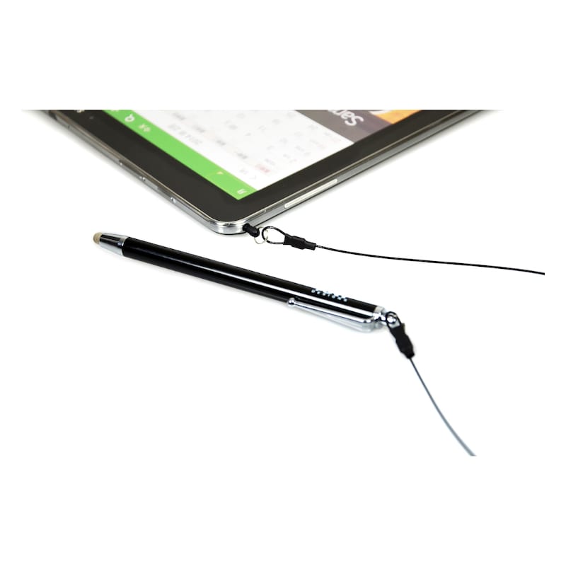 Port Black 40cm Cable Stylus