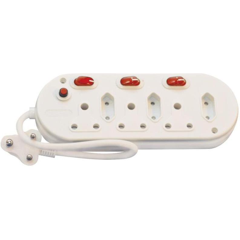 Microworld 6-Way Multi-Plug with Switches and Overload Protection