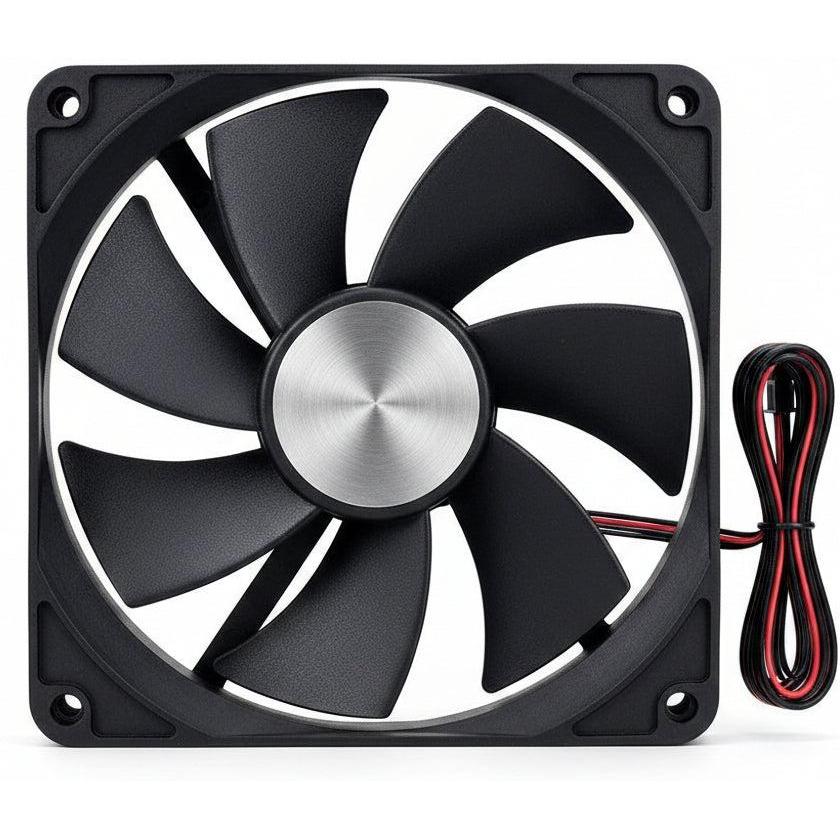 Microworld 140mm Chassis Cooling Fan Black
