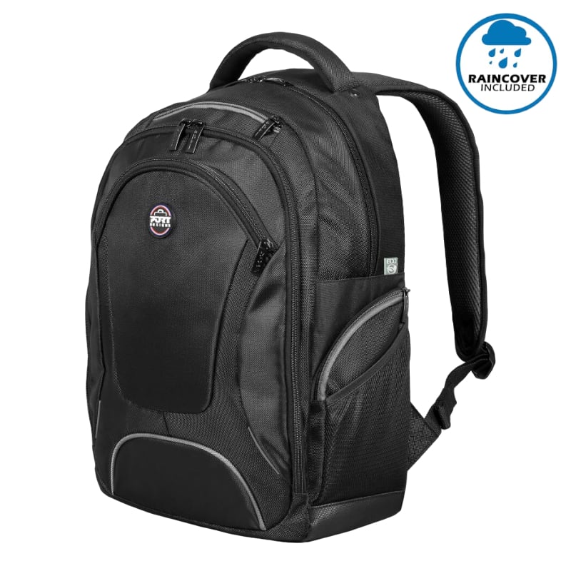Port Courchevel Black 15.6" Backpack
