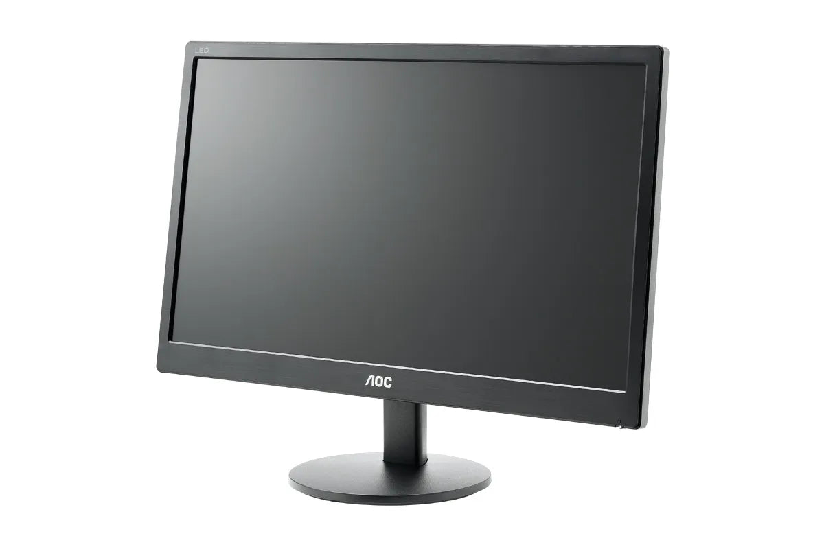 AOC E970SWN 18.5-Inch 720p Slim Monitor with VGA Connectivity - Wall-Mountable and Eco-Friendly