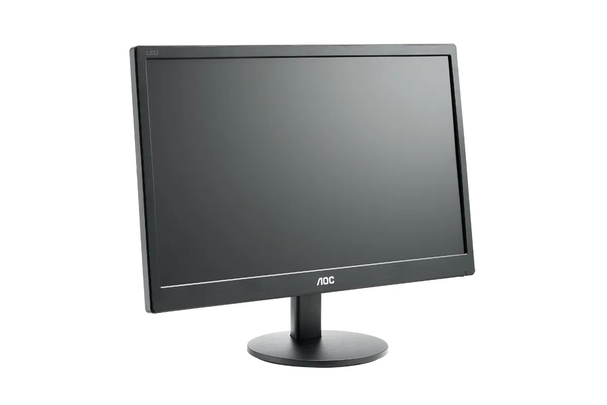AOC E970SWN 18.5-Inch 720p Slim Monitor with VGA Connectivity - Wall-Mountable and Eco-Friendly