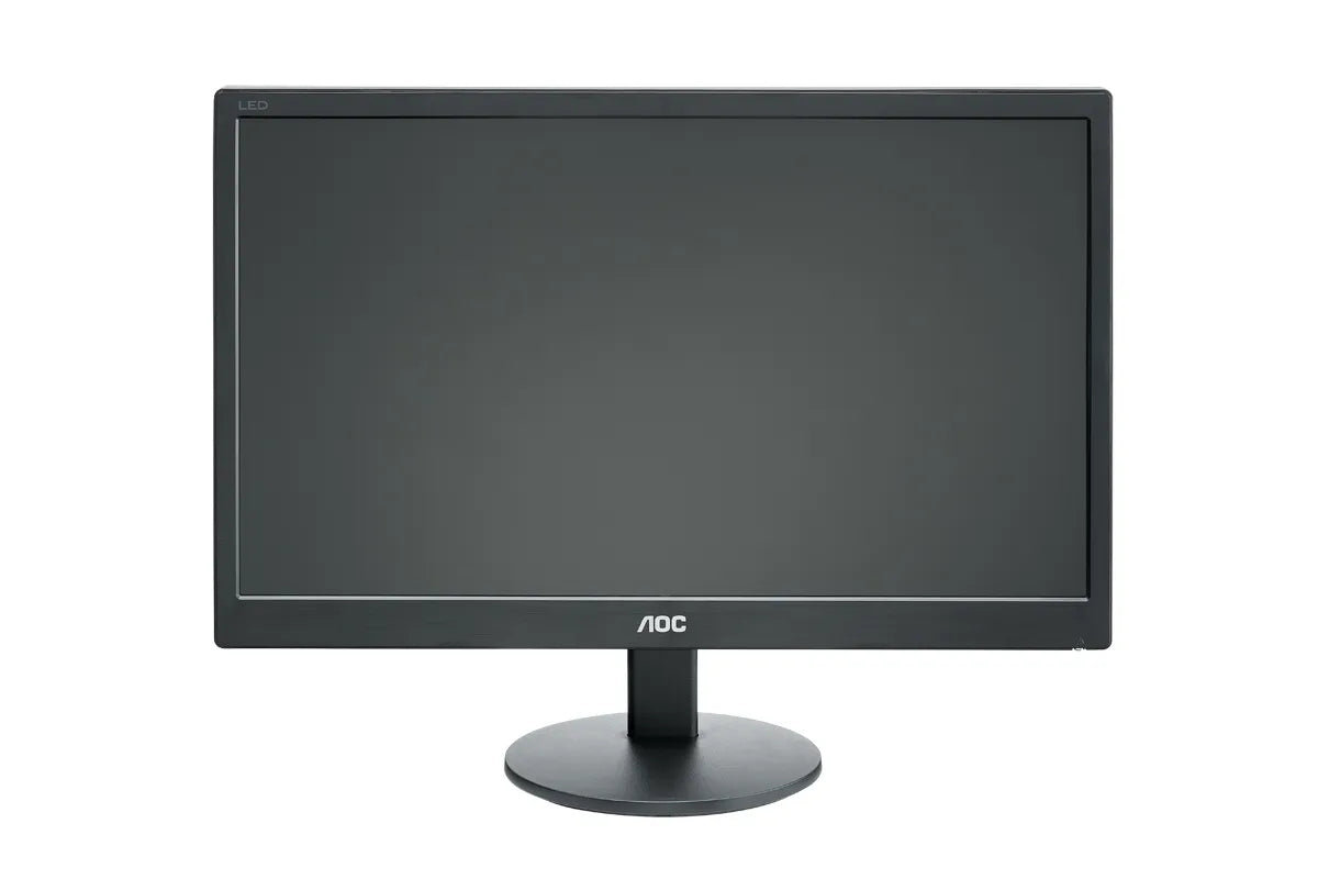 AOC E970SWN 18.5-Inch 720p Slim Monitor with VGA Connectivity - Wall-Mountable and Eco-Friendly