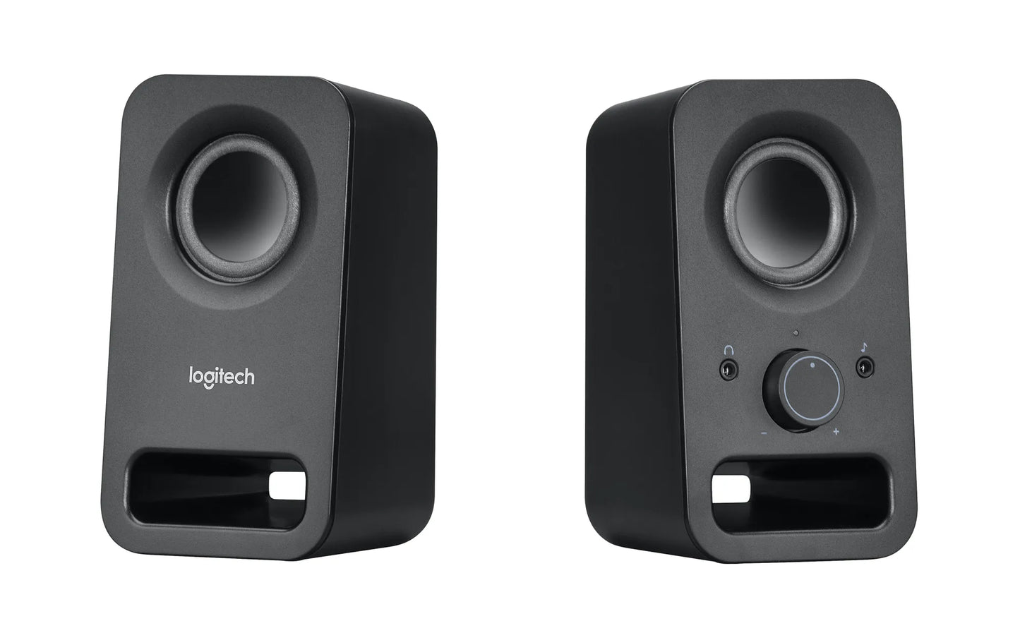 980-000814 - Logitech Desktop Speakers Z150 Multimedia mini Speakers Midnight Black 1 speaker 6 watts audio device with 3.5mm