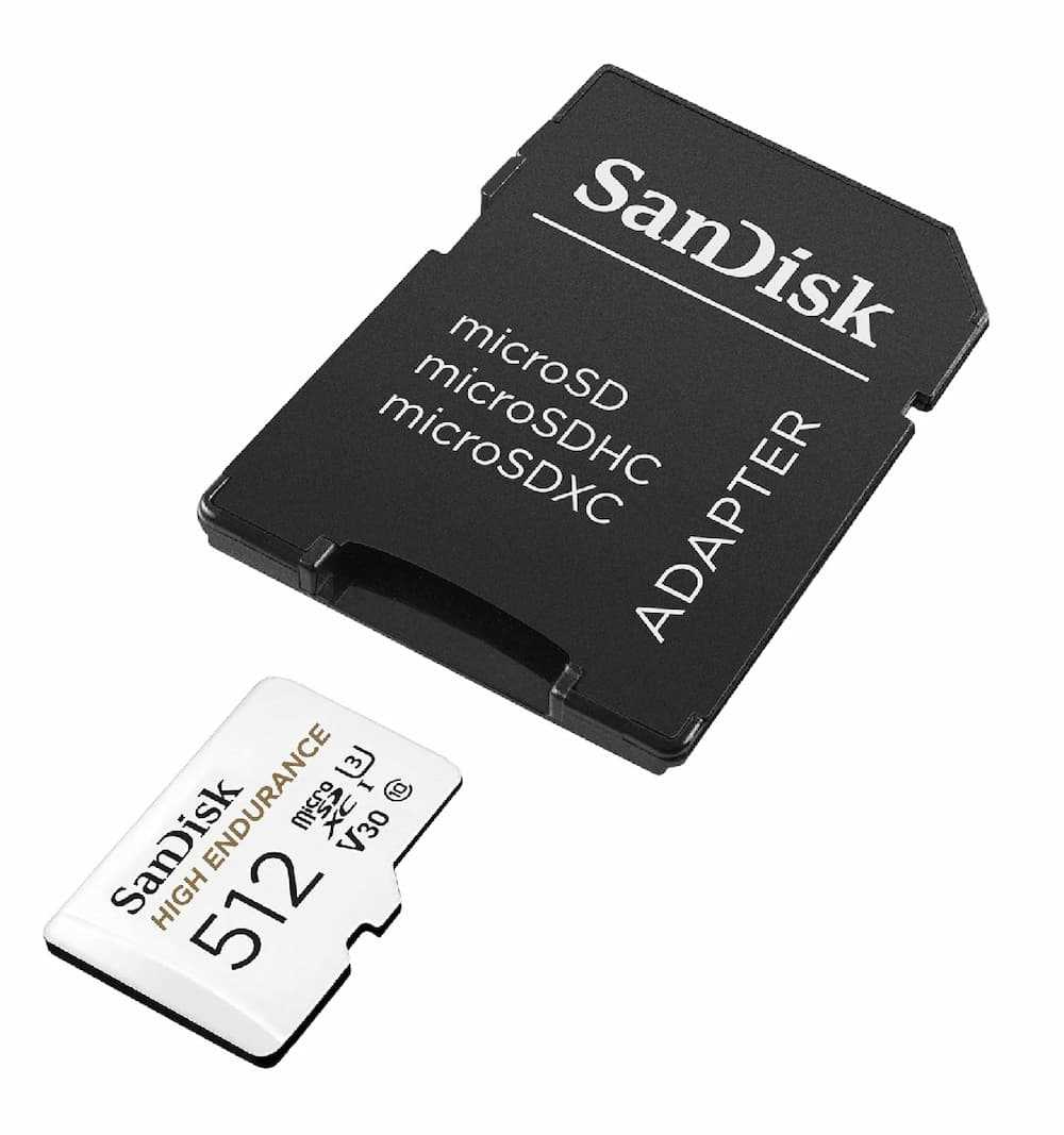 SanDisk 512GB High Endurance microSDXC Memory Card UHS-I U3 V30 C10 – Ideal for Dash Cams via BestTech Store