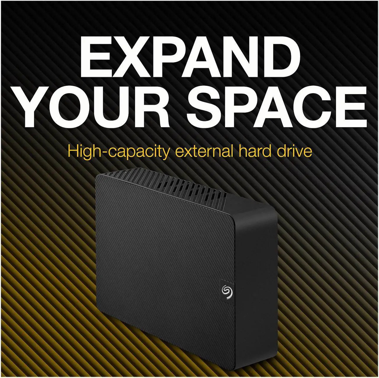 Seagate Expansion 8 TB Desktop External Drive – USB 3.0 offers massive storage for all your media and backups.