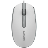 CANYON MOUSE M-10 WIRED WHITE GREY