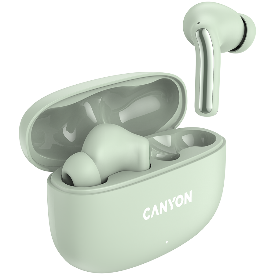 CANYON OnGo 9 Green Gaming Headset — Comfort + Clear Audio