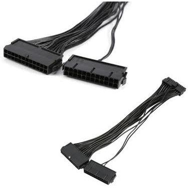 Dual PSU 24-Pin ATX Power Synchronisation Cable