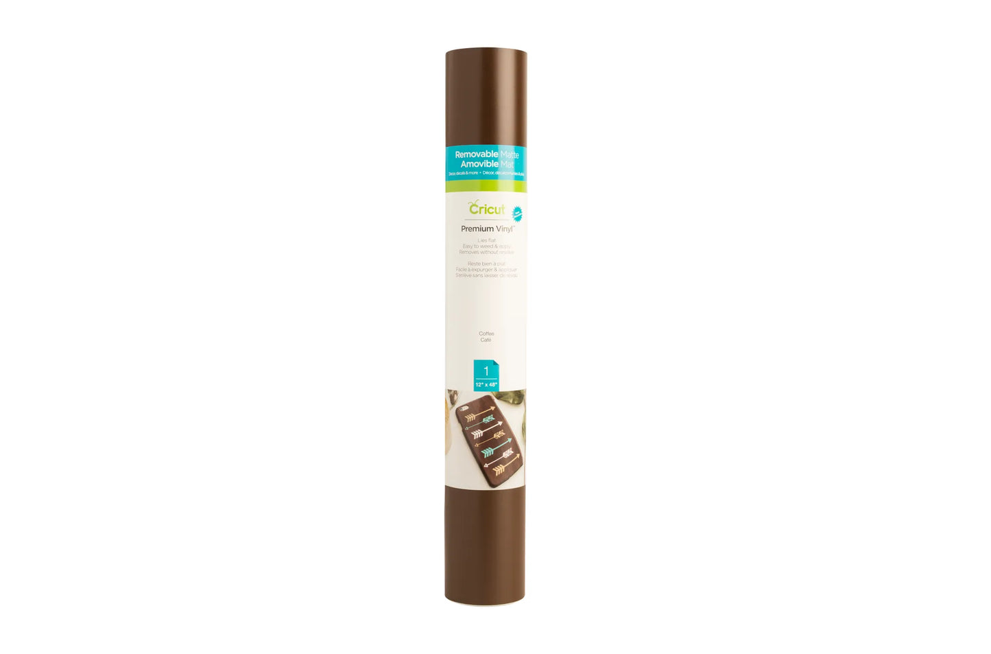 2004304 - Cricut Premium Vinyl Removable 30x120cm (Coffee)