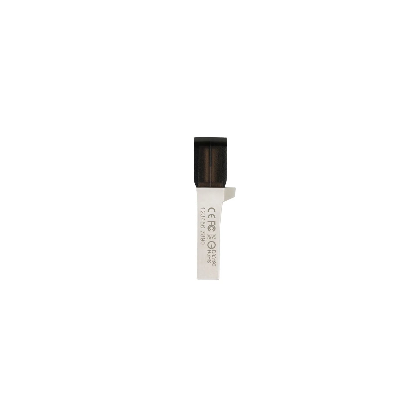 TRANSCEND 64GB JETFLASH 890 USB-C & USB 3.1 OTG FLASH DRIVE - SILVER