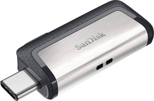 SanDisk Ultra 256GB Dual Drive USB Type-C flash drive by SanDisk – USB-C/USB-A, up to 150MB/s