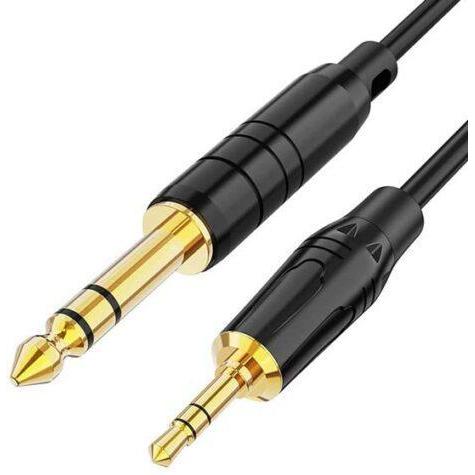 AUD 3.5MM (M) > 6.35MM (M) 2.0M - 2 PACK