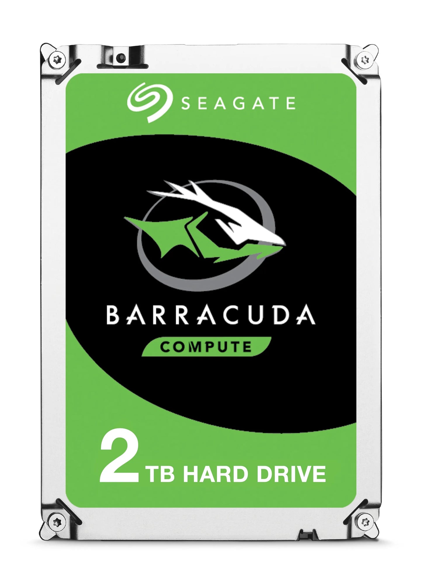 Seagate BarraCuda 2TB Internal HDD – 3.5" SATA 6Gb/s, 7200RPM, 256MB Cache – ST2000DM008, FFP