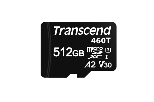 TRANSCEND 128GB USD460T HIGH ENDURANCE EMBEDDED MICRO SD CARD SDXC V30 U3 A2