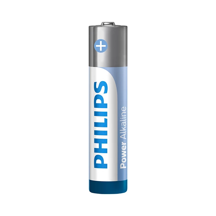 Philips Power Alkaline AAA Batteries – Long-Lasting High-Performance Power – 2 Pack for Daily Use, Philips AAA battery