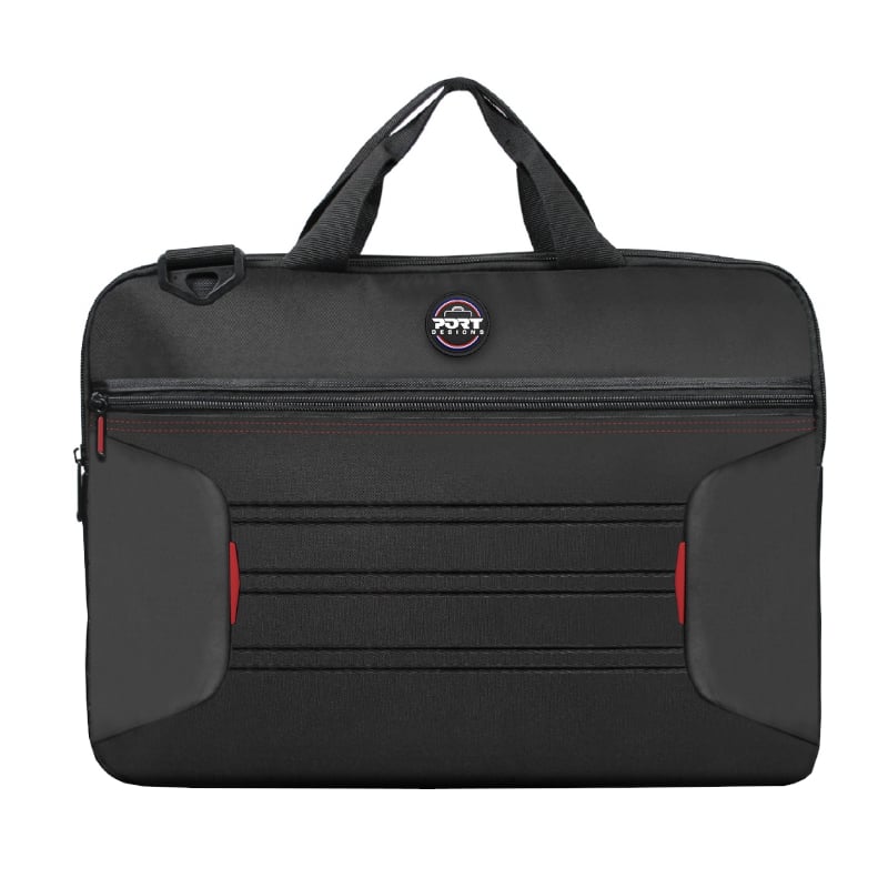 Port Premium Pack 14/15.6" Toploader Bag with Wireless Mouse Bundle