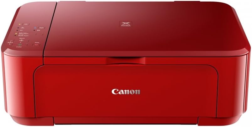 PRE-Loved RED Canon Pixma - Multifunction WiFi Printer! Offers vibrant color and wireless convenience for home use.