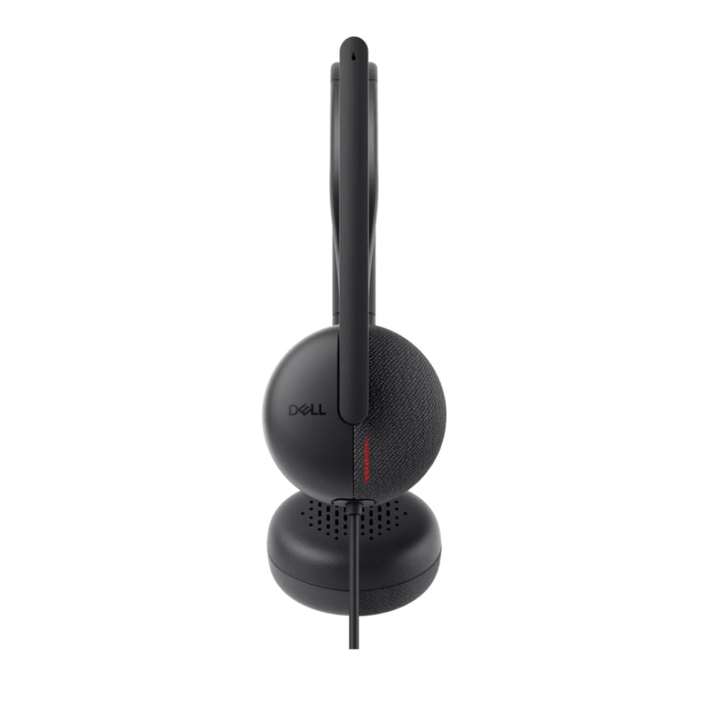Dell WH3024 Wired On-Ear Headset with AI Noise Cancelling Mic USB-C