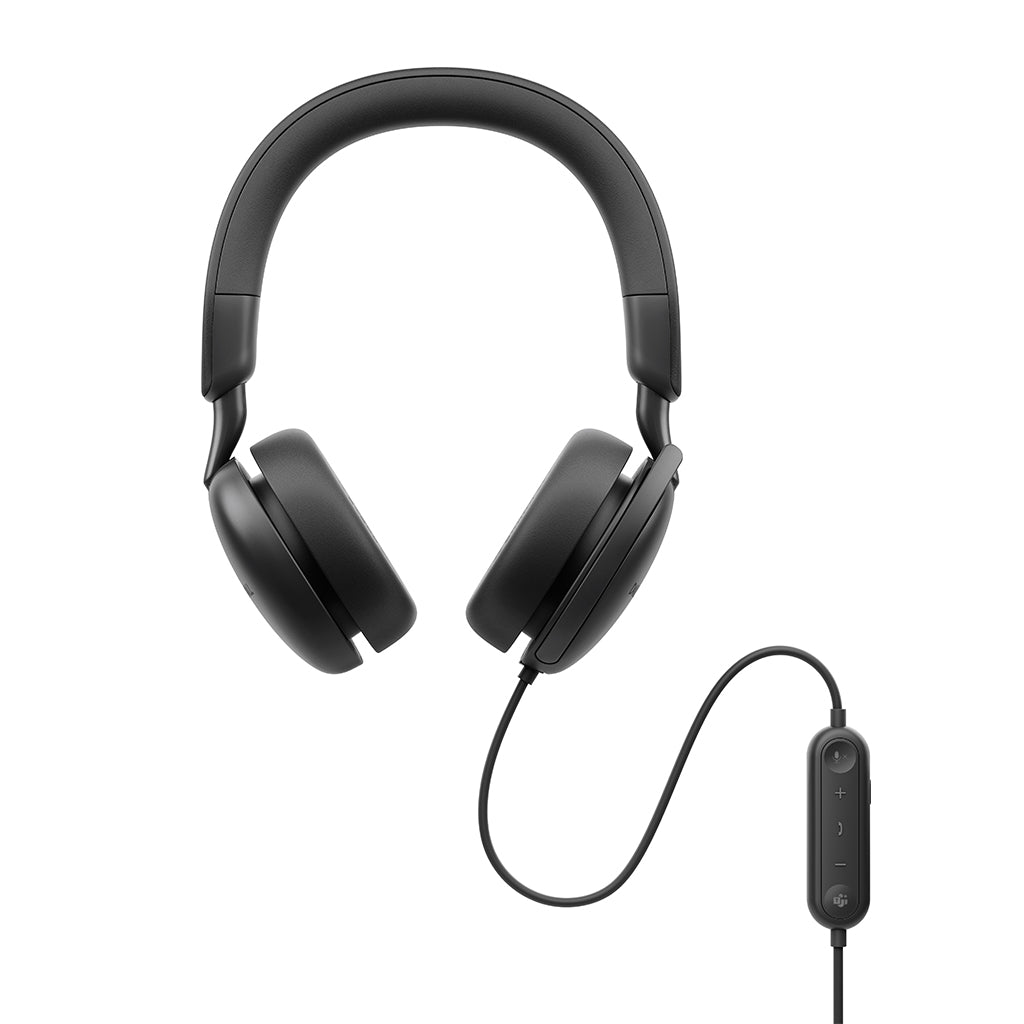 Dell Pro Plus WH5024 Wired ANC Headset USB-C with AI Noise Canceling Mic for Work