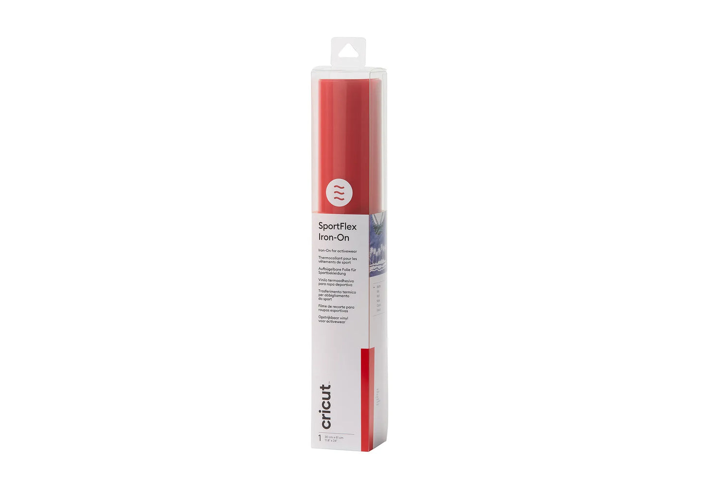 2007662 - Cricut SportFlex Iron-On 30x60cm (Red)