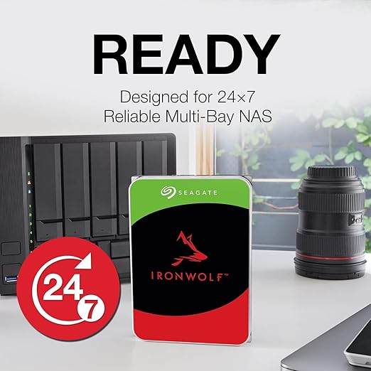 SEAGATE HDD IronWolf NAS (3.5''/6TB/SATA 6Gb/s/rpm 5400) — Seagate IronWolf 6TB NAS HDD for 24/7 storage (TechStore)