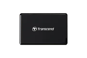 TRANSCEND USB3.1 UHS-II MULTICARD READER - BLACK