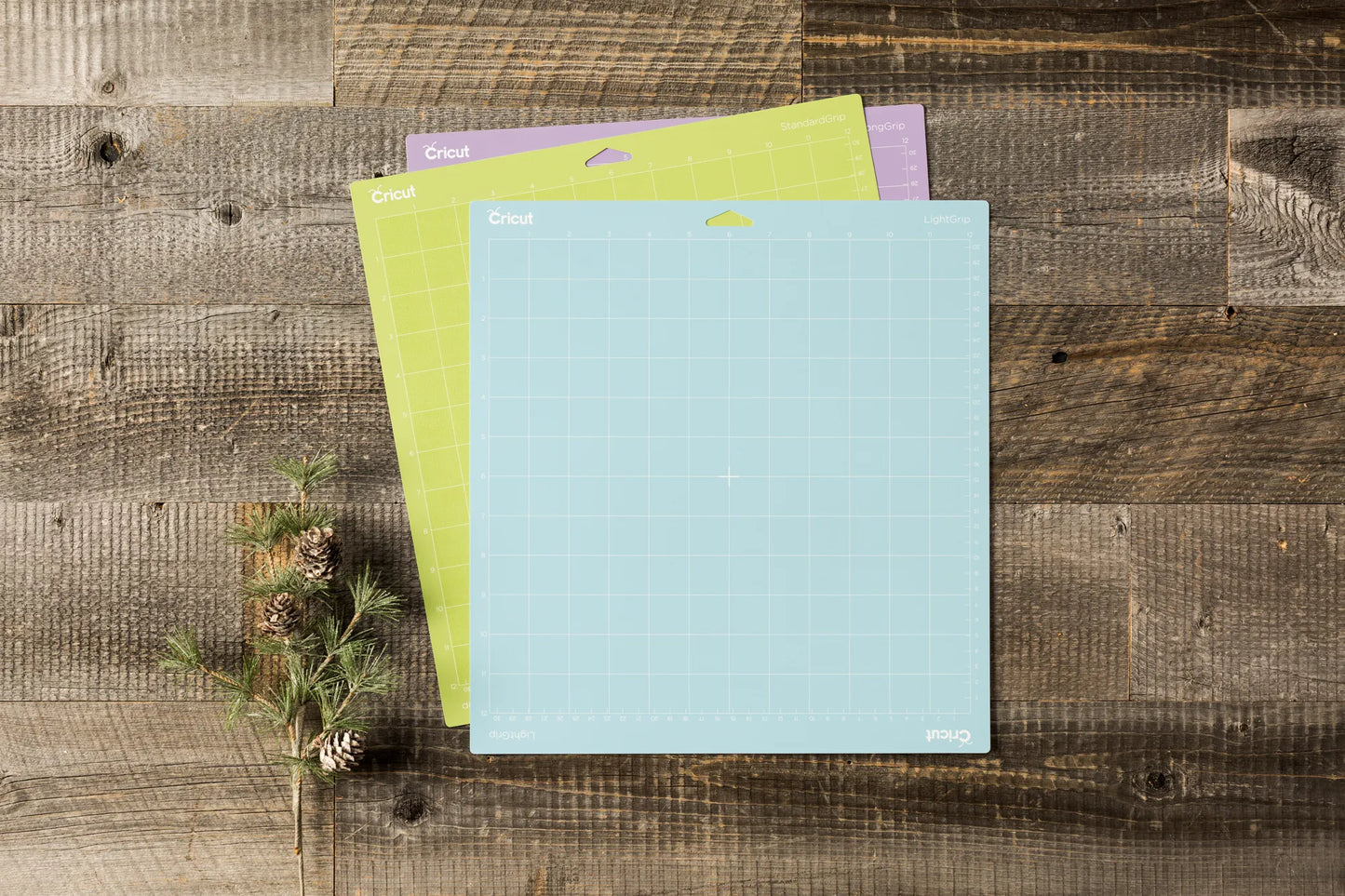 2003546; Cricut Explore/Maker LightGrip-Standard-StrongGrip Machine Mat (30x30cm) 3-pack