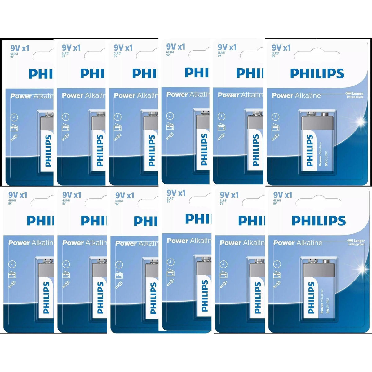 9V POWER ALKALINE 12 PACK
