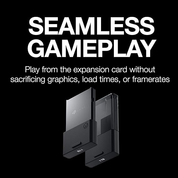 Seagate 2TB Storage Expansion Card for Xbox Series X|S – NVMe SSD, Quick Resume, Plug & Play – STJR2000400 by Seagate