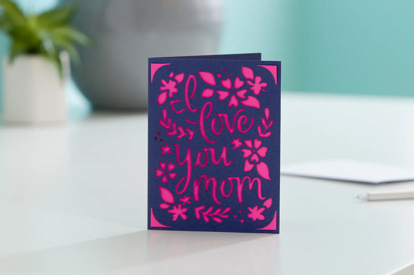 2007254 - Cricut Joy Insert Cards 12-Pack (Sensei); 12 cards (4 of each color) in Twilight; Tulip; Powder Blue 10.8x14cm