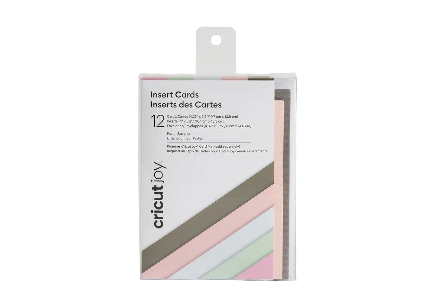2007257 - Cricut Joy Insert Cards 12-Pack (Pastel) 10.8x14cm