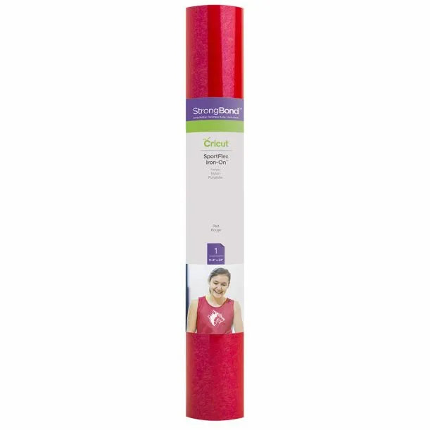 2007662 - Cricut SportFlex Iron-On 30x60cm (Red)