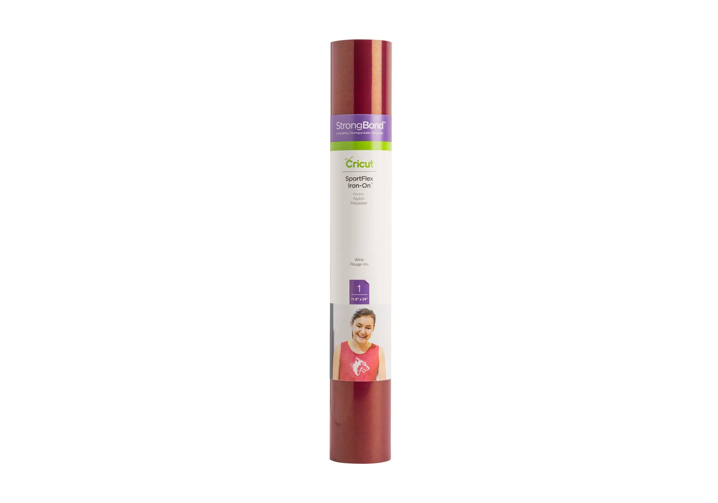 2004427 - Cricut Sportflex Iron-On 30x60cm (Wine)