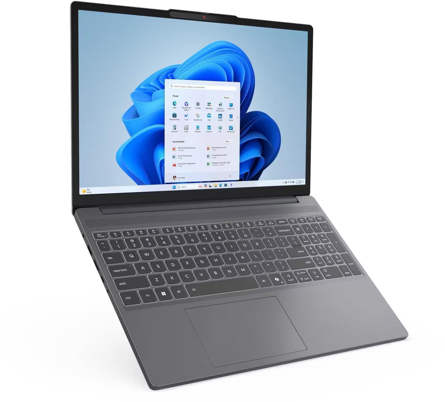 Lenovo IdeaPad 15.6" FHD Laptop – Athlon 7120U, 8GB LPDDR5, 512GB SSD, Win 11