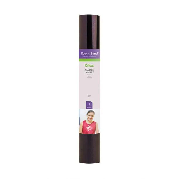 2007660 - Cricut SportFlex Iron-On 30x60cm (Black)