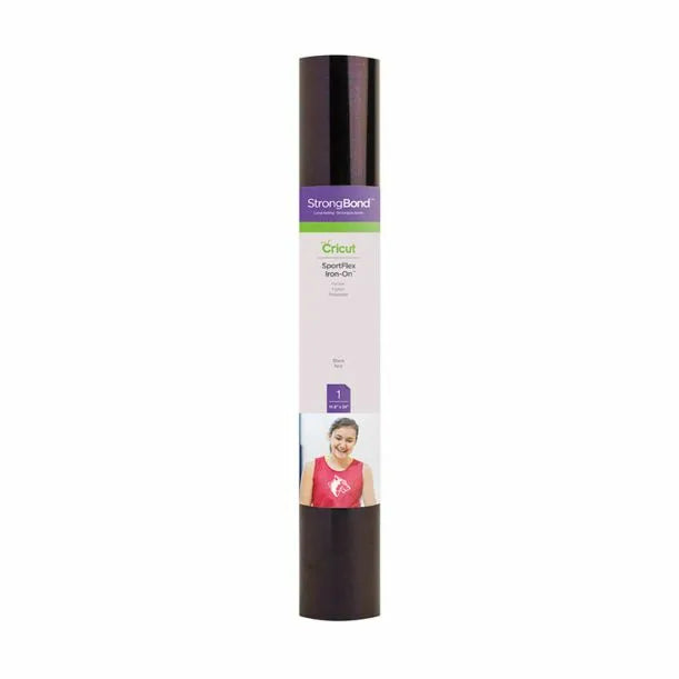 2007660 - Cricut SportFlex Iron-On 30x60cm (Black)