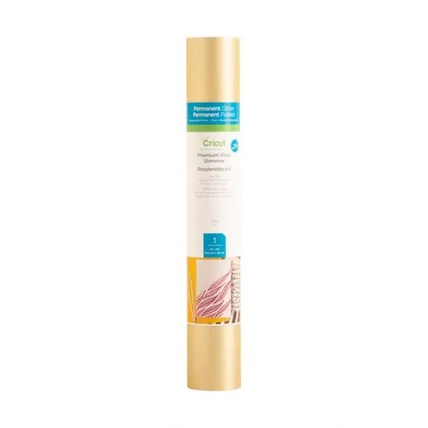 2007738 - Cricut Shimmer Vinyl 30x120cm (Gold)