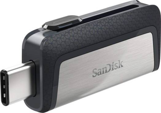 SanDisk Ultra 256GB Dual Drive USB Type-C flash drive – up to 150MB/s, USB-C/USB-A (SDDDC2-256G-G46)